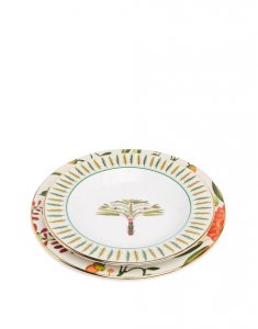 Soup & Dinner Plate Set in Eden - Homeware | La DoubleJ