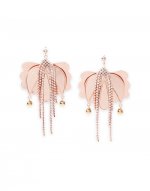 Tulip Earrings in Oro Rosa for Women | La DoubleJ