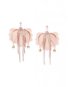 Tulip Earrings in Oro Rosa for Women | La DoubleJ