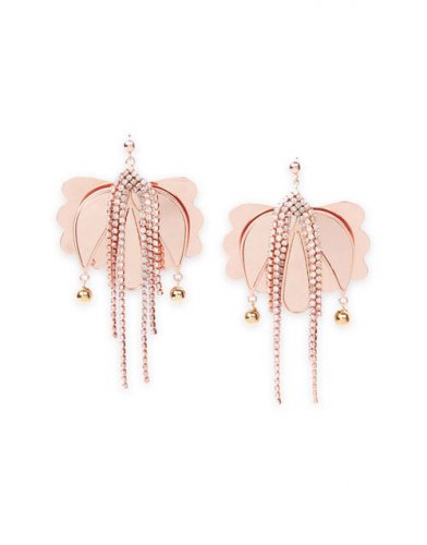 Tulip Earrings in Oro Rosa for Women | La DoubleJ