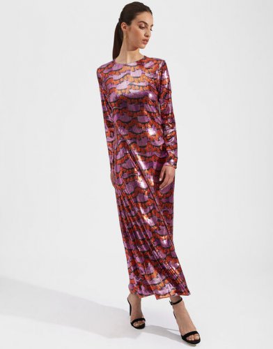 Swank Dress in Liberace Ciclamino for Women | La DoubleJ