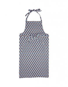 Apron in Cubi Blu - Homeware | La DoubleJ