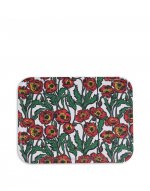 Rectangular Printed Tray in Big Blooms Bianco - Homeware | La DoubleJ