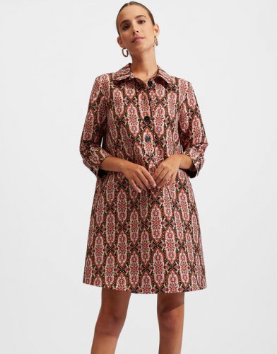 Short Artemis Dress in Tapestry for Women | La DoubleJ