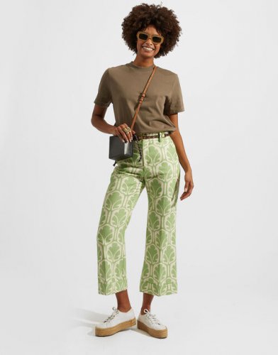 Hendrix Pants in Grove for Women | La DoubleJ