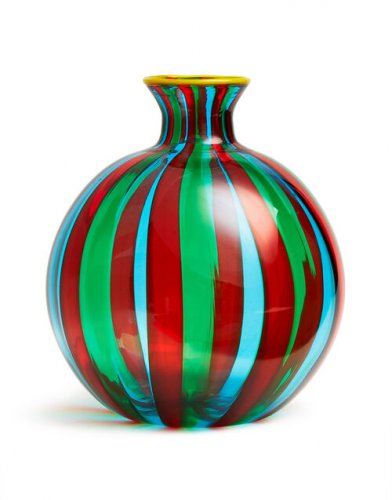 Ciccio Vase (Smooth) in Arancio/Verde/Acquamare - Homeware | La DoubleJ