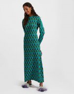 Knit Leisure Dress in Azzurro / Militare / Bordeaux for Women | La DoubleJ