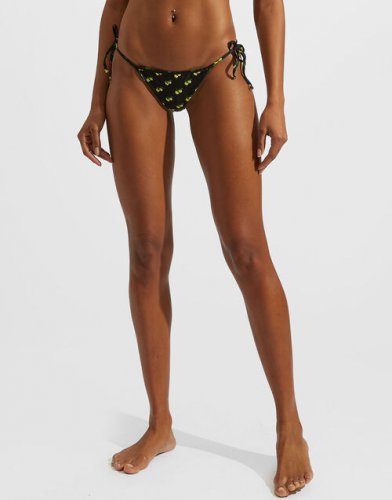 Triangle Bikini Bottom in Limoncello for Women | La DoubleJ