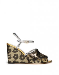 Open Wedge in Leopard Chine' for Women | La DoubleJ