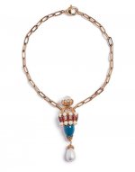 Medici Necklace in Solid Acquamarine for Women | La DoubleJ