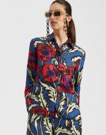 Boy Shirt in Big Blooms for Women | La DoubleJ