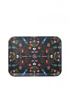 Rectangular Printed Tray in Turning Tulips - Homeware | La DoubleJ